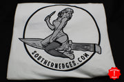 Southern Edges Bomber Girl T-Shirt