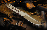 Spartan Blades Formido Fixed Blade FDE and Multicam Molle Sheath