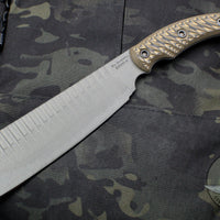 RMJ Tactical Hyena Brown Da Choppa Fixed Blade Knife